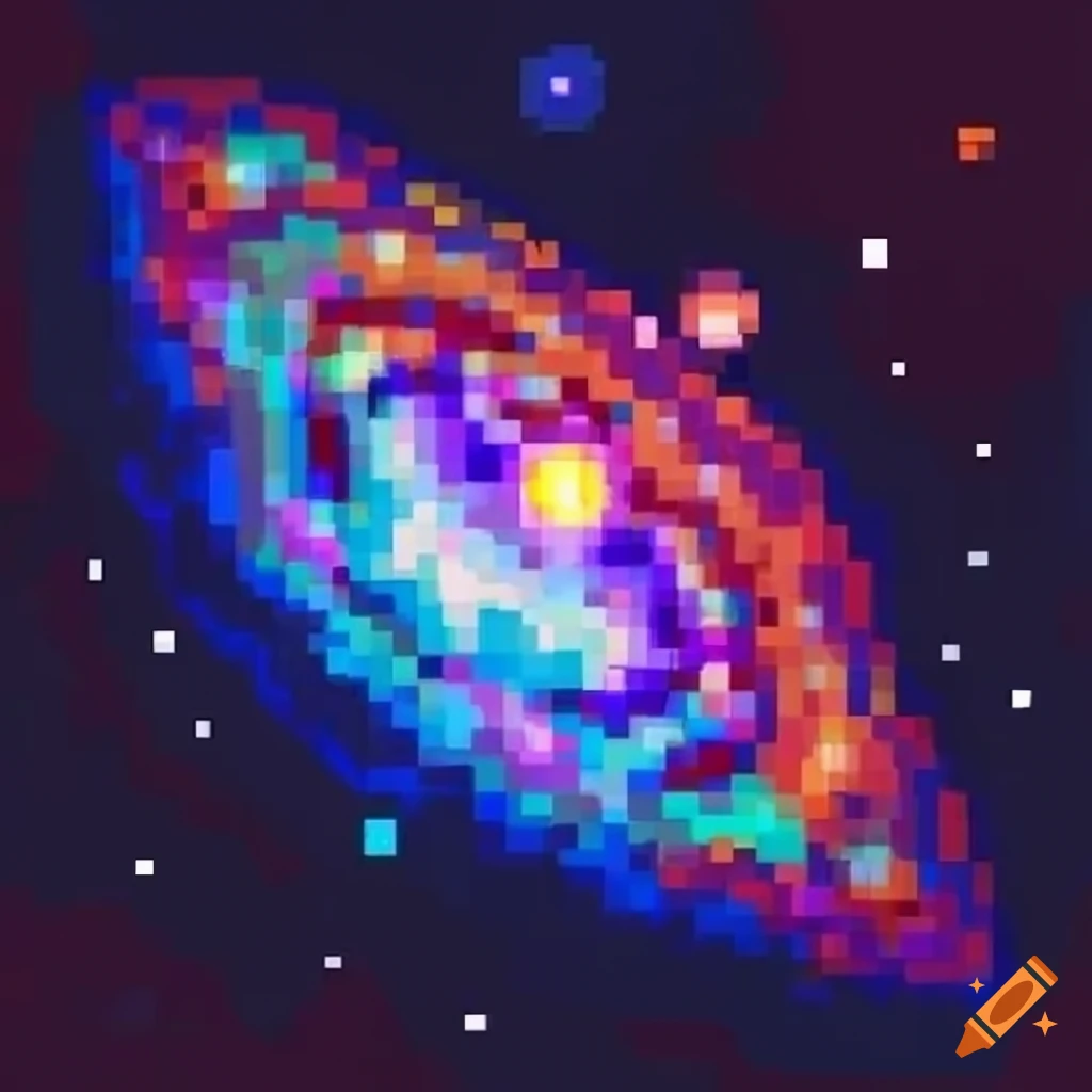 The icon of the Pixel Art Universe community Discord server