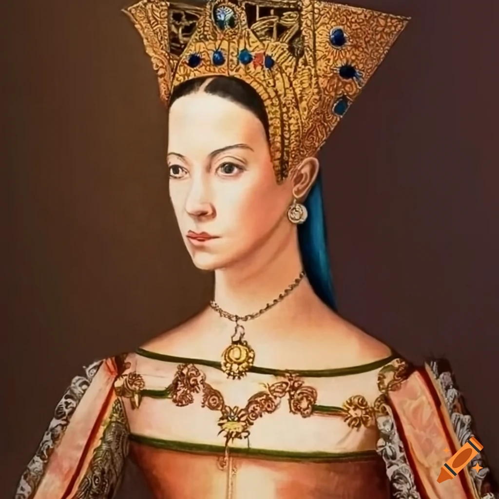 Portrait of maria cristina vilanova first lady of guatemala on craiyon