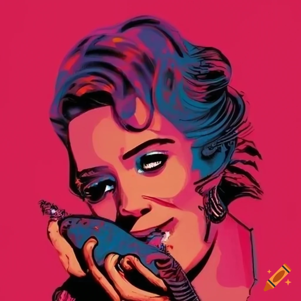 Pop Art Flyer For A Music Festival