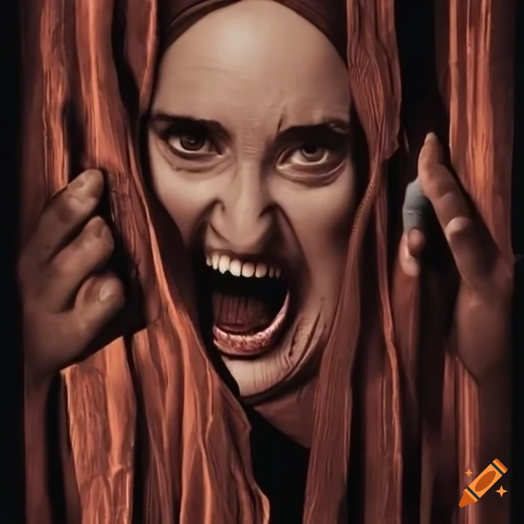 Horror film poster for "gogglebox" on Craiyon