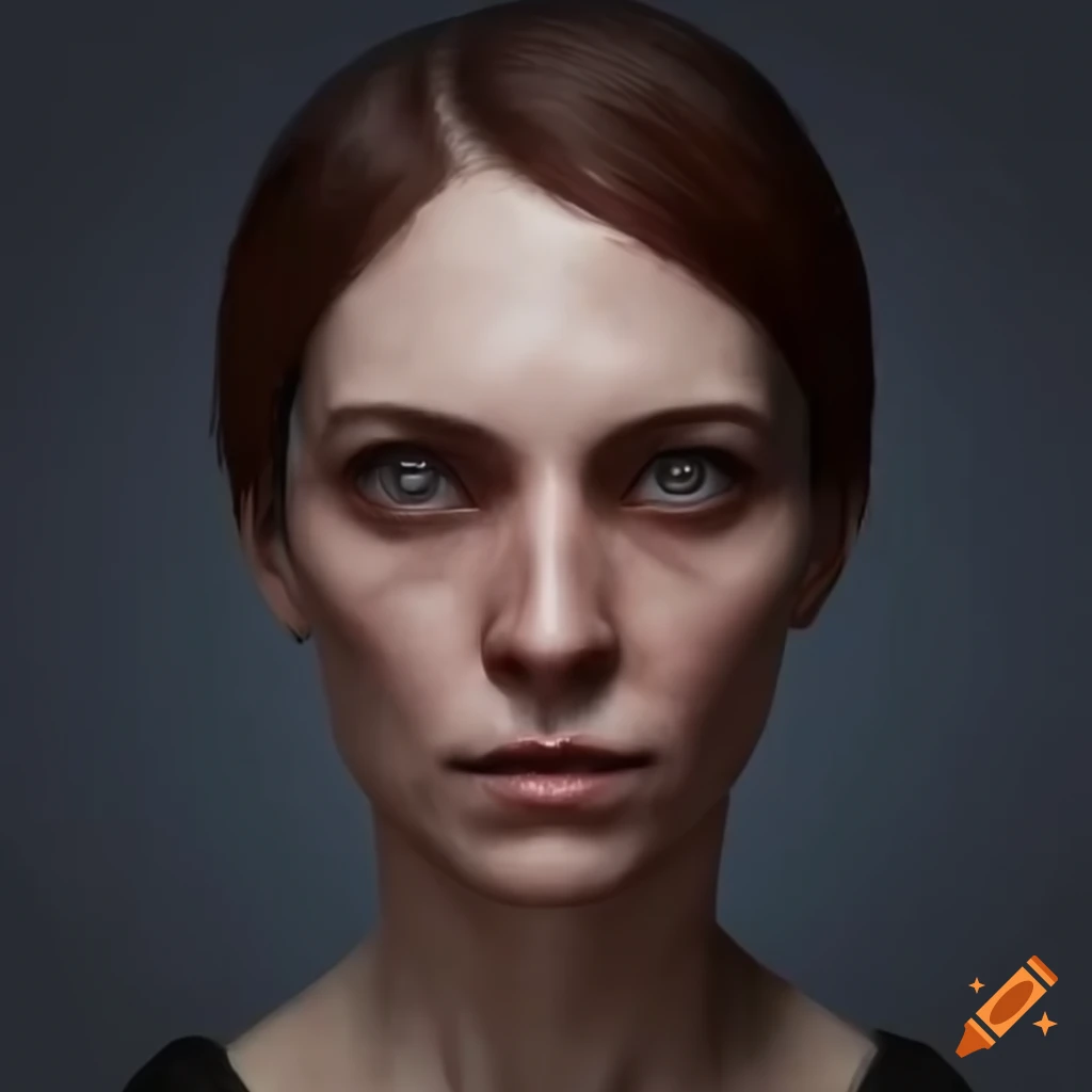 Realistic Portrait Of A Woman In Dishonored Style On Craiyon