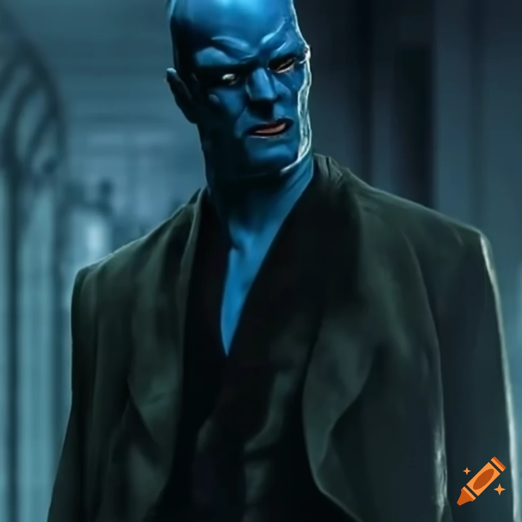 Dr manhattan writing a book on craiyon