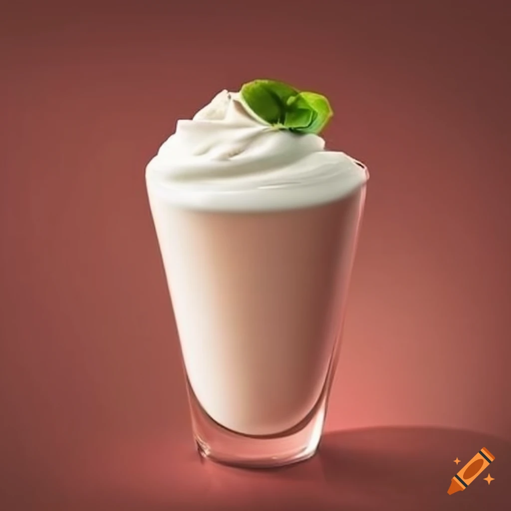 Coffeeflavored yogurt on Craiyon