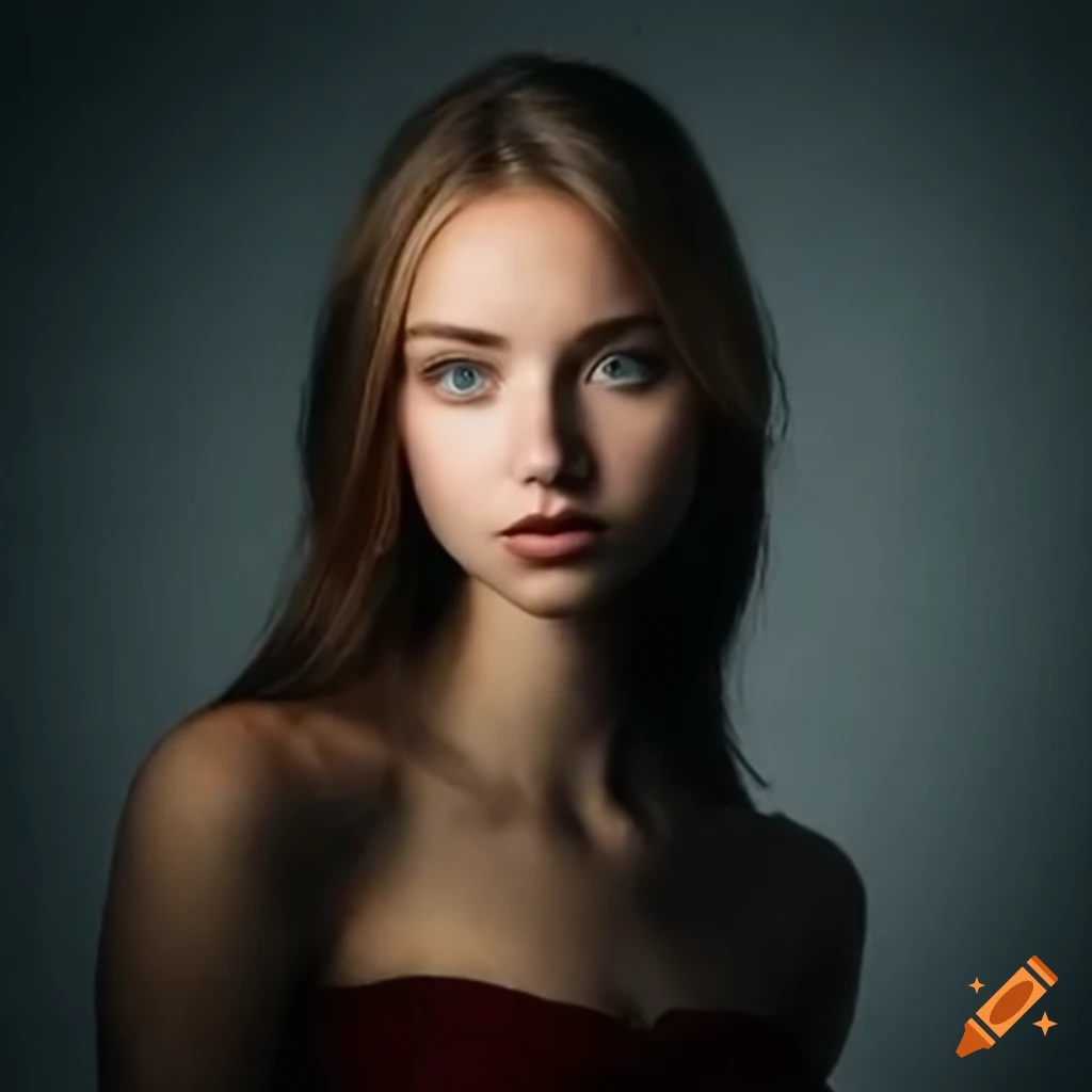 portrait of a young German woman