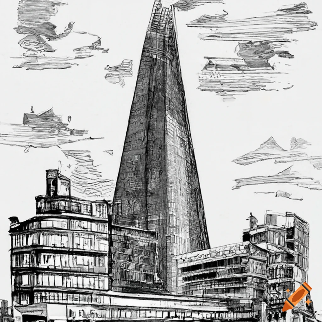 Alternative Design Of The Shard Building In London On Craiyon 3941