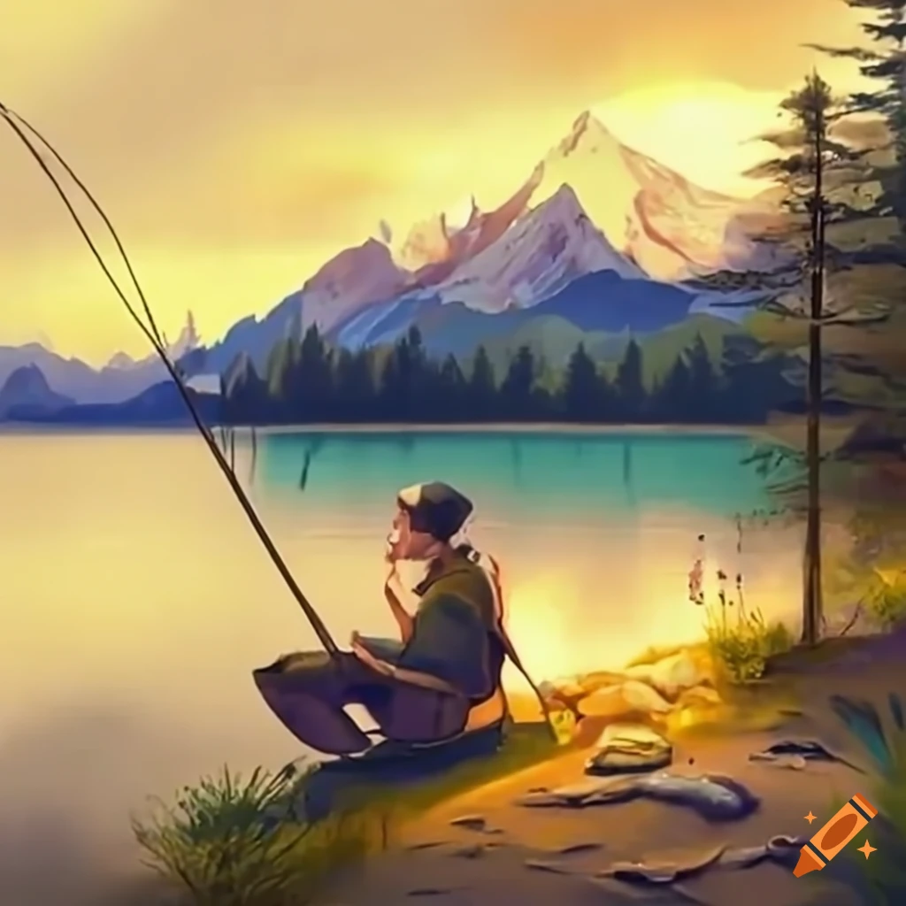 Anime fisherman