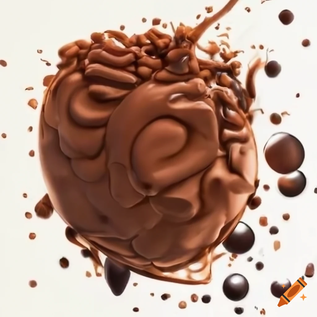 Blend of healthy fruits and vegetables on Craiyon