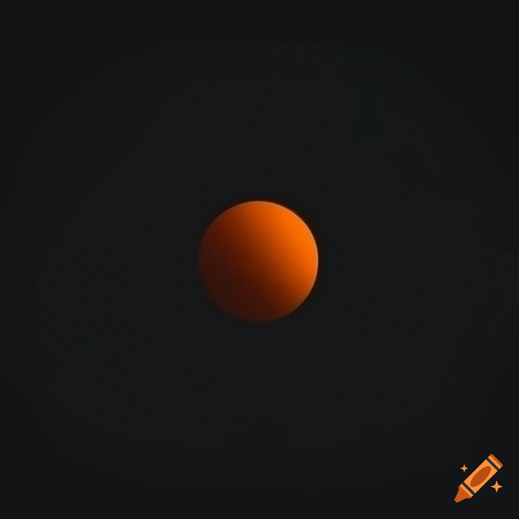 minimalist desktop background with a small neon orange car