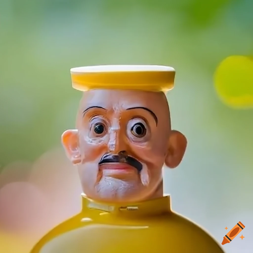 Shampoo bottle with a funny pope design on Craiyon