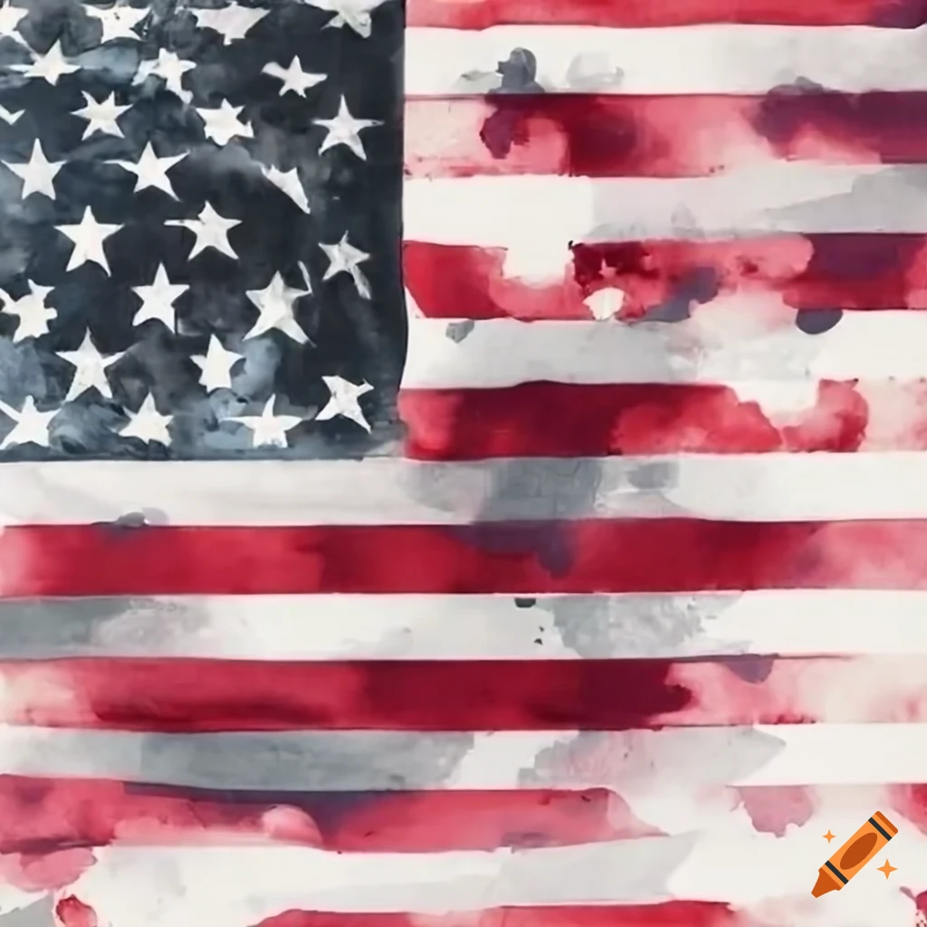 United States flag waving proudly