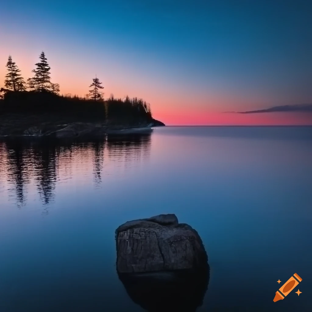 Beautiful view of finnish archipelago on Craiyon