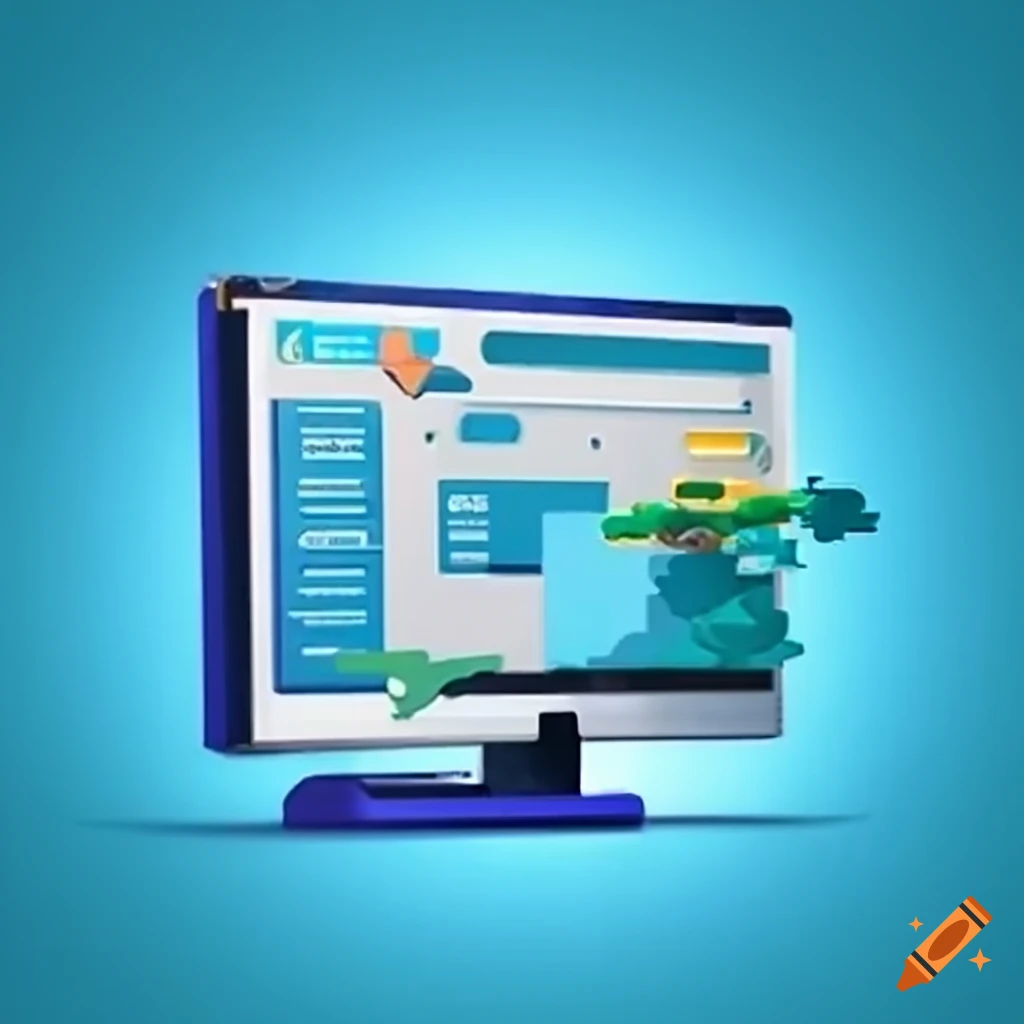 e-learning self-training concept