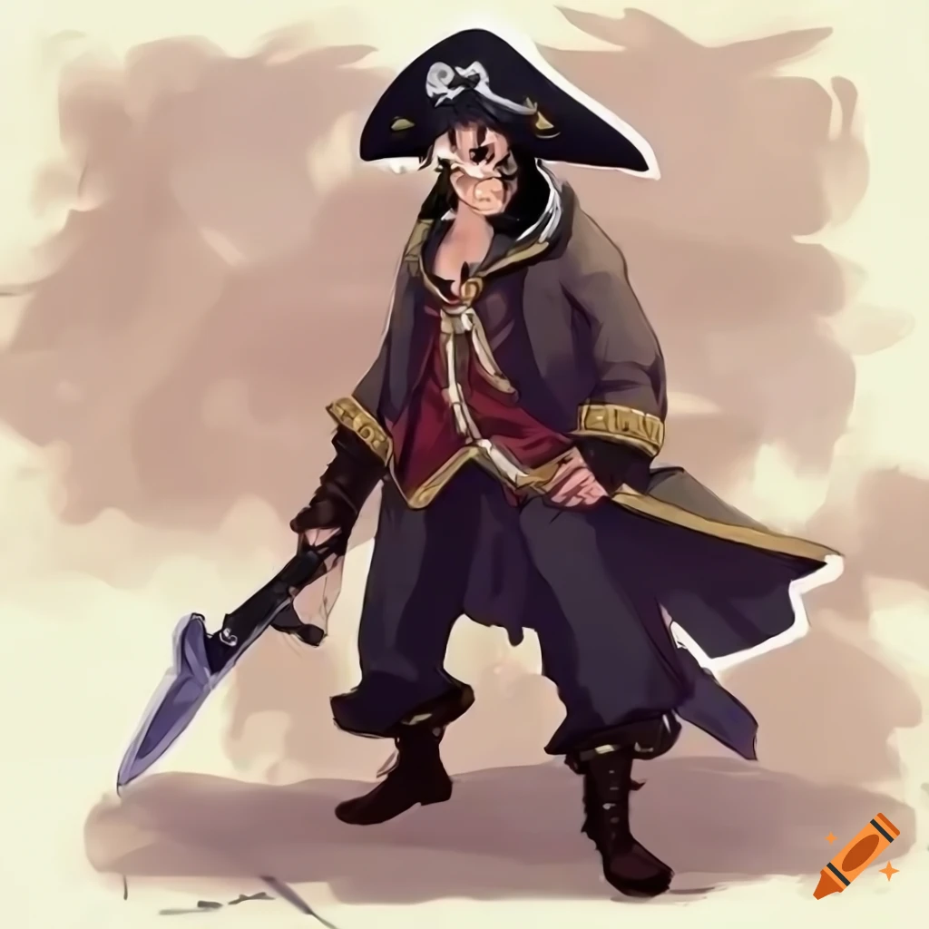 2,533 Anime Pirate Images, Stock Photos, 3D objects, & Vectors |  Shutterstock