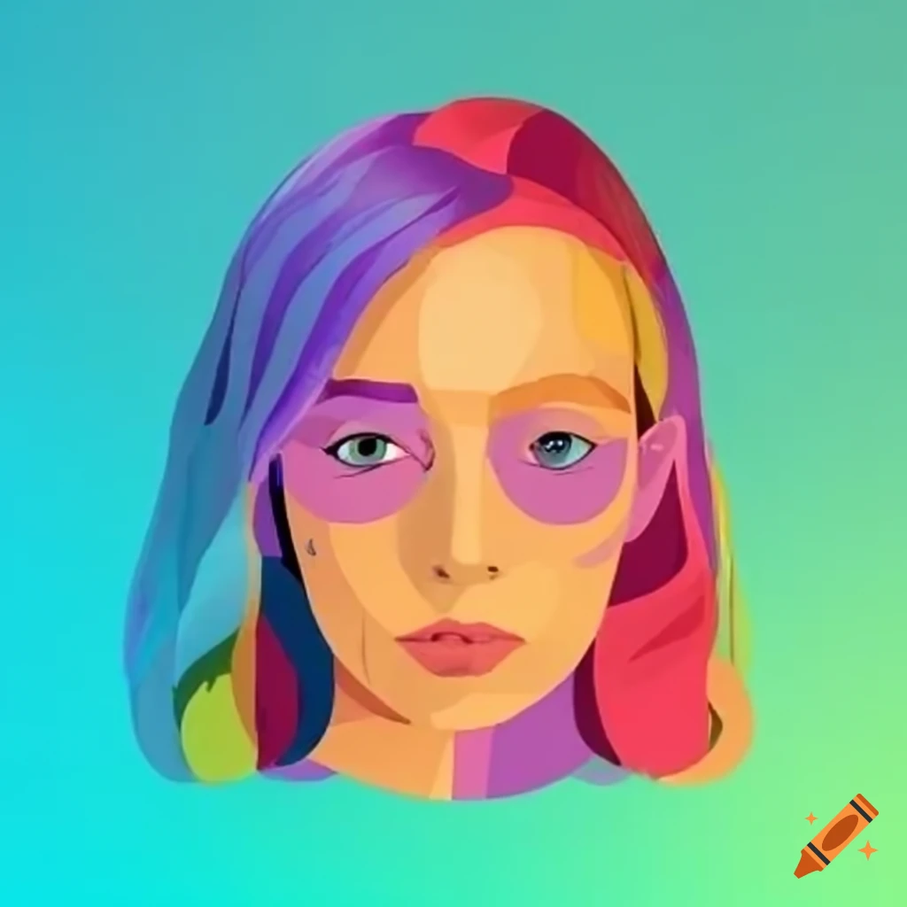 flat color NFT artwork