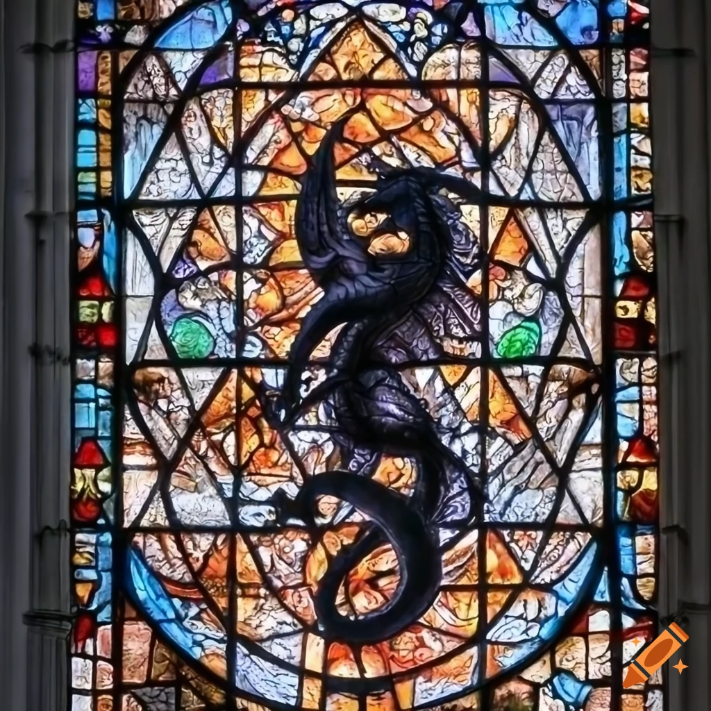 Dragon Stain Glass
