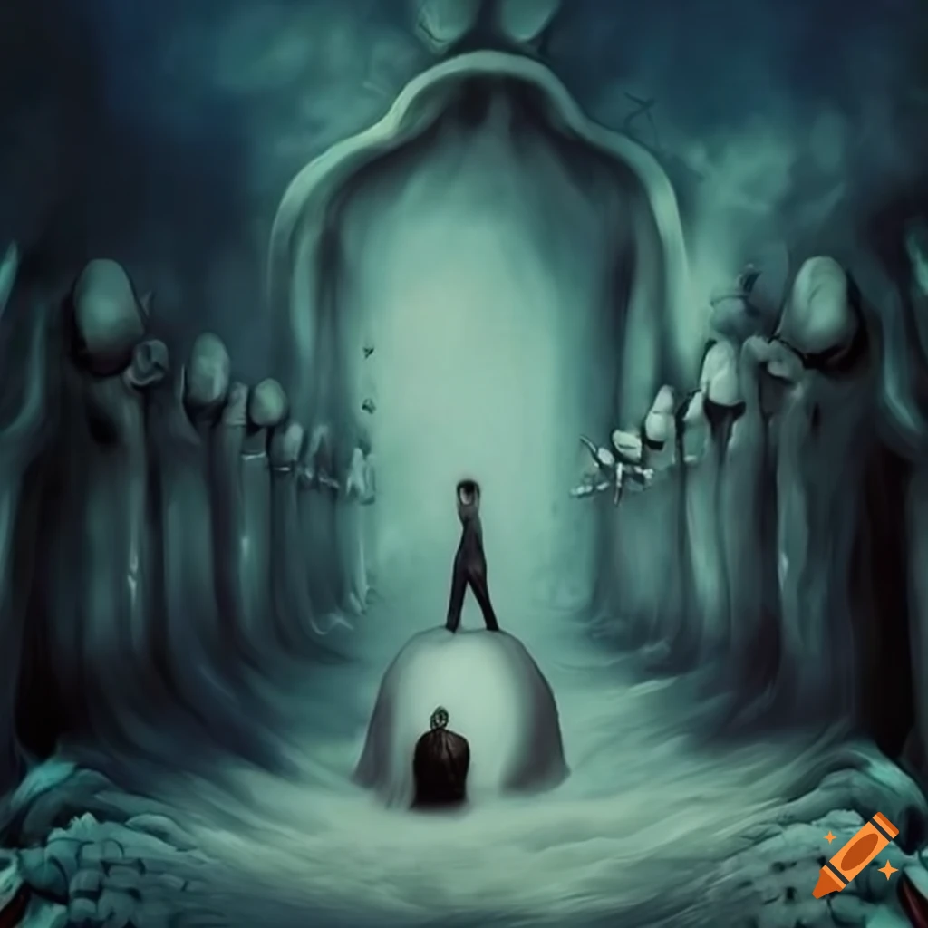 creepy and surreal artwork