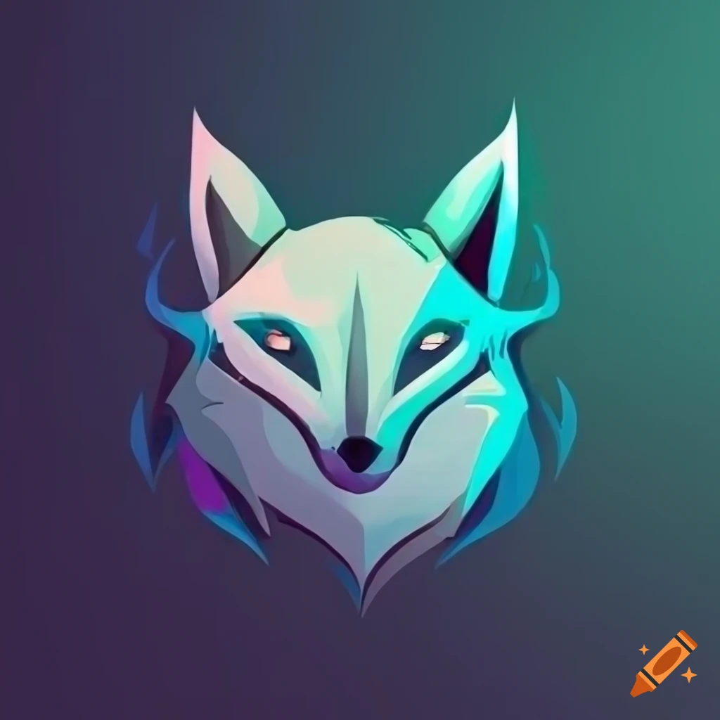 Shattered fox logo on Craiyon