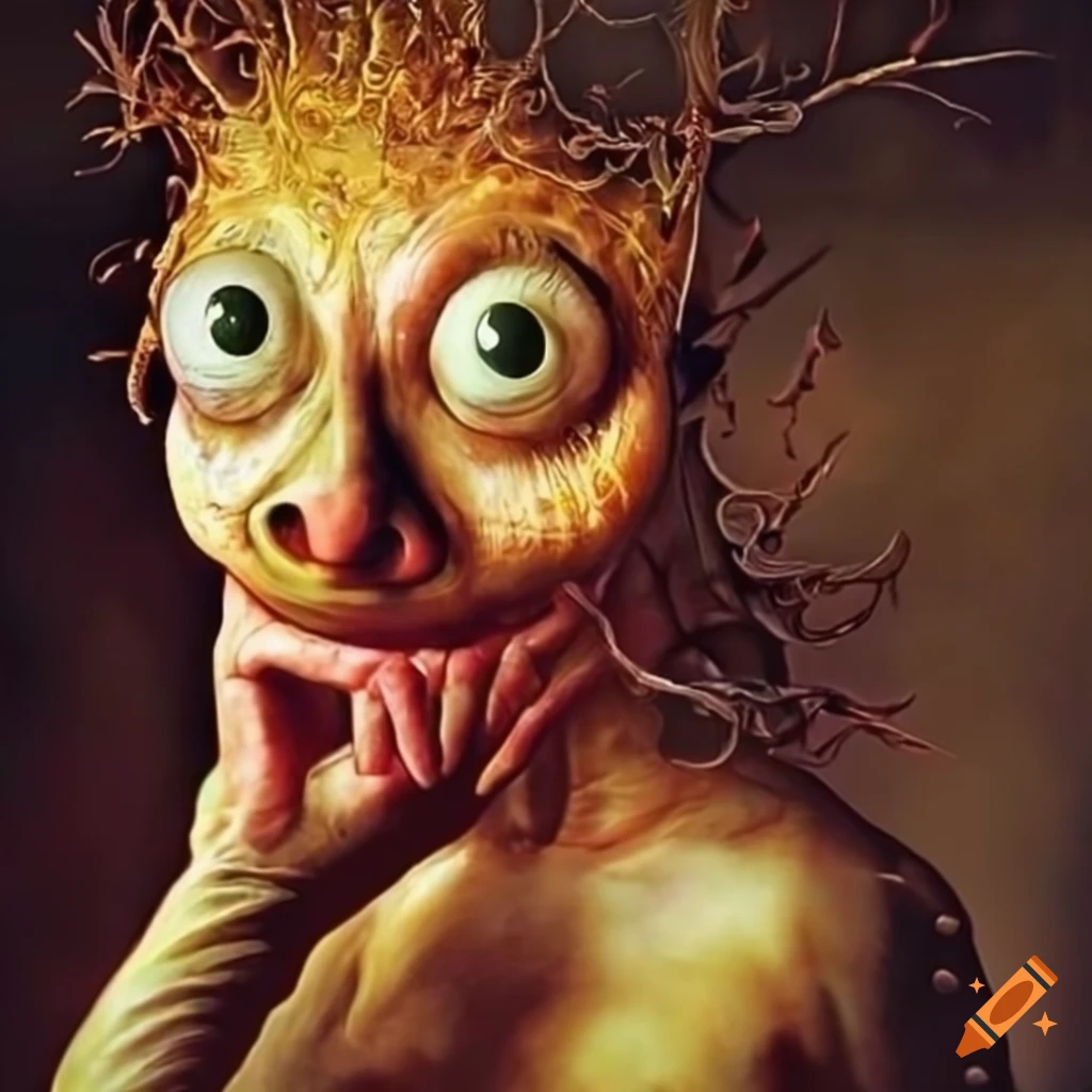 weird and abstract image