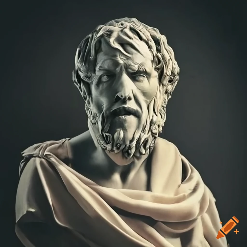 Image of seneca, ancient philosopher on Craiyon