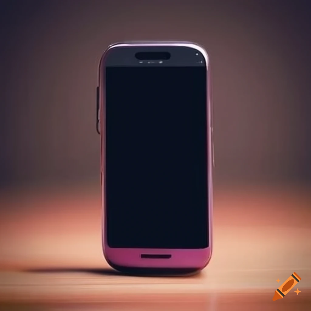 cell phone on a table