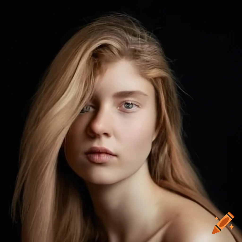 portrait of a young German woman