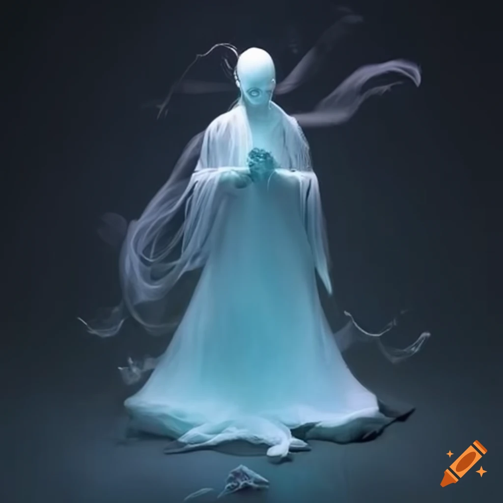 translucent image of a Shaolin monk