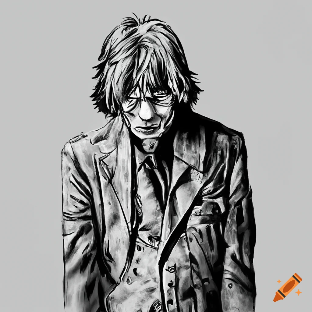 Light Yagami Ryuk Line art Death Note Sketch, painting, white, face, manga  png | PNGWing