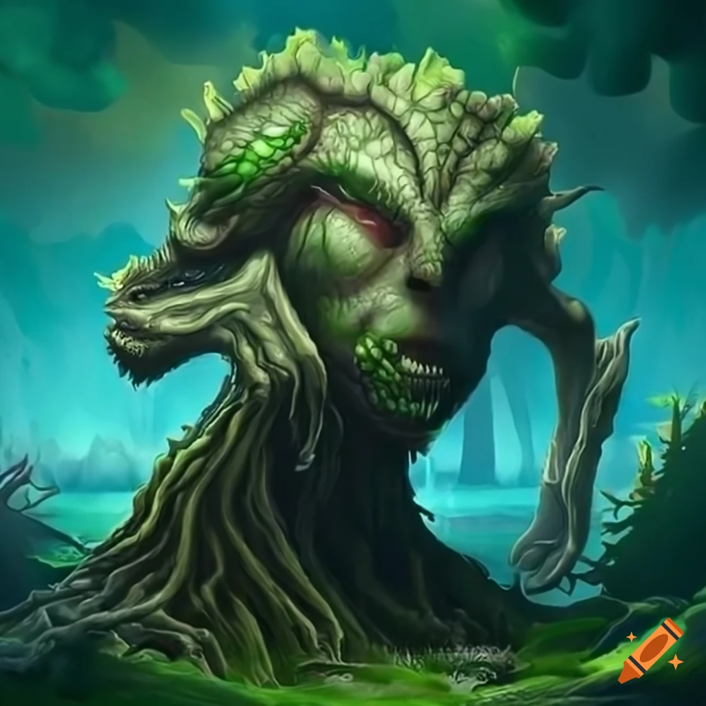depiction of a nature elemental