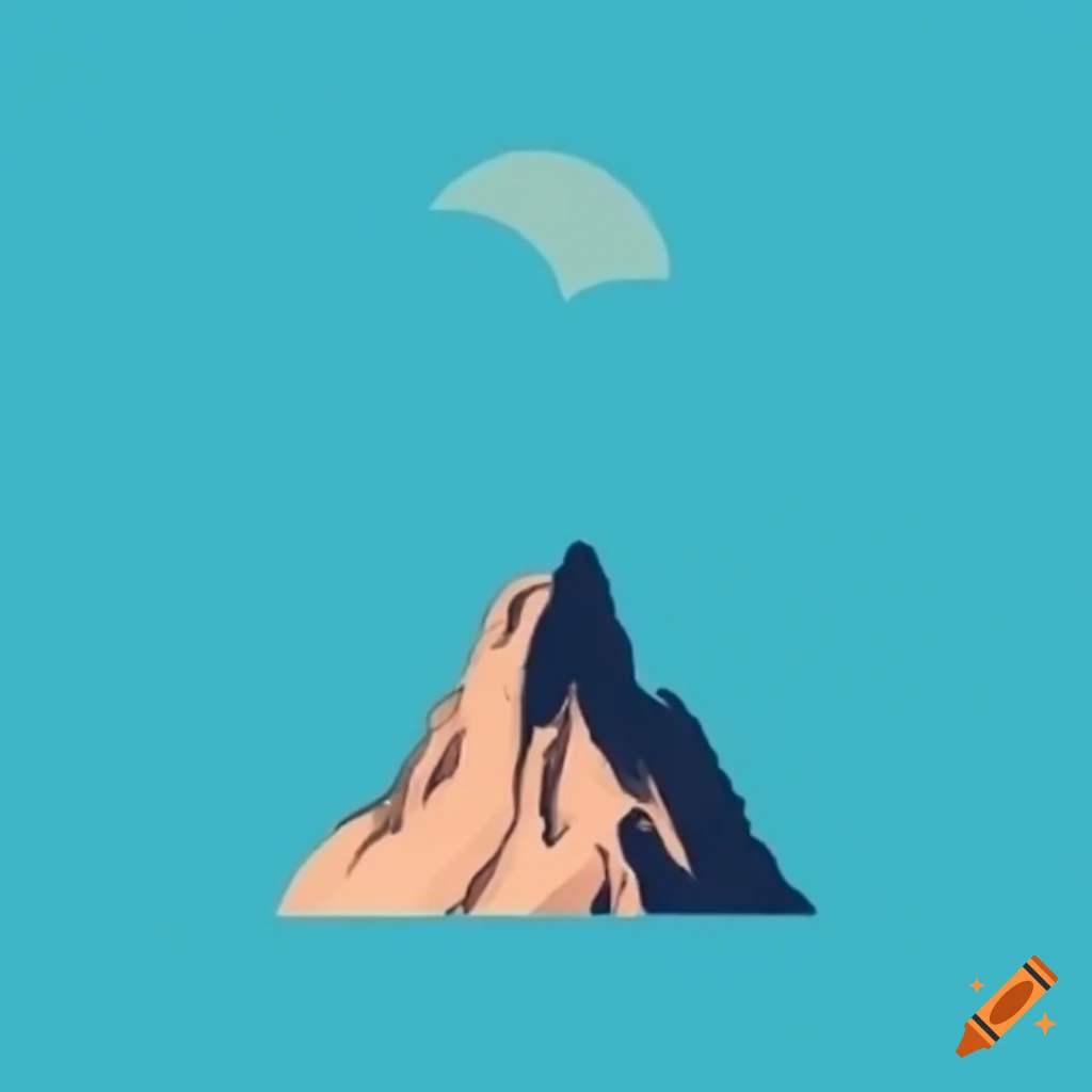 Simplified Drawing Of Mount Olympus Mountain Peak simplified-drawing-of-mount-olympus-mountain-peak