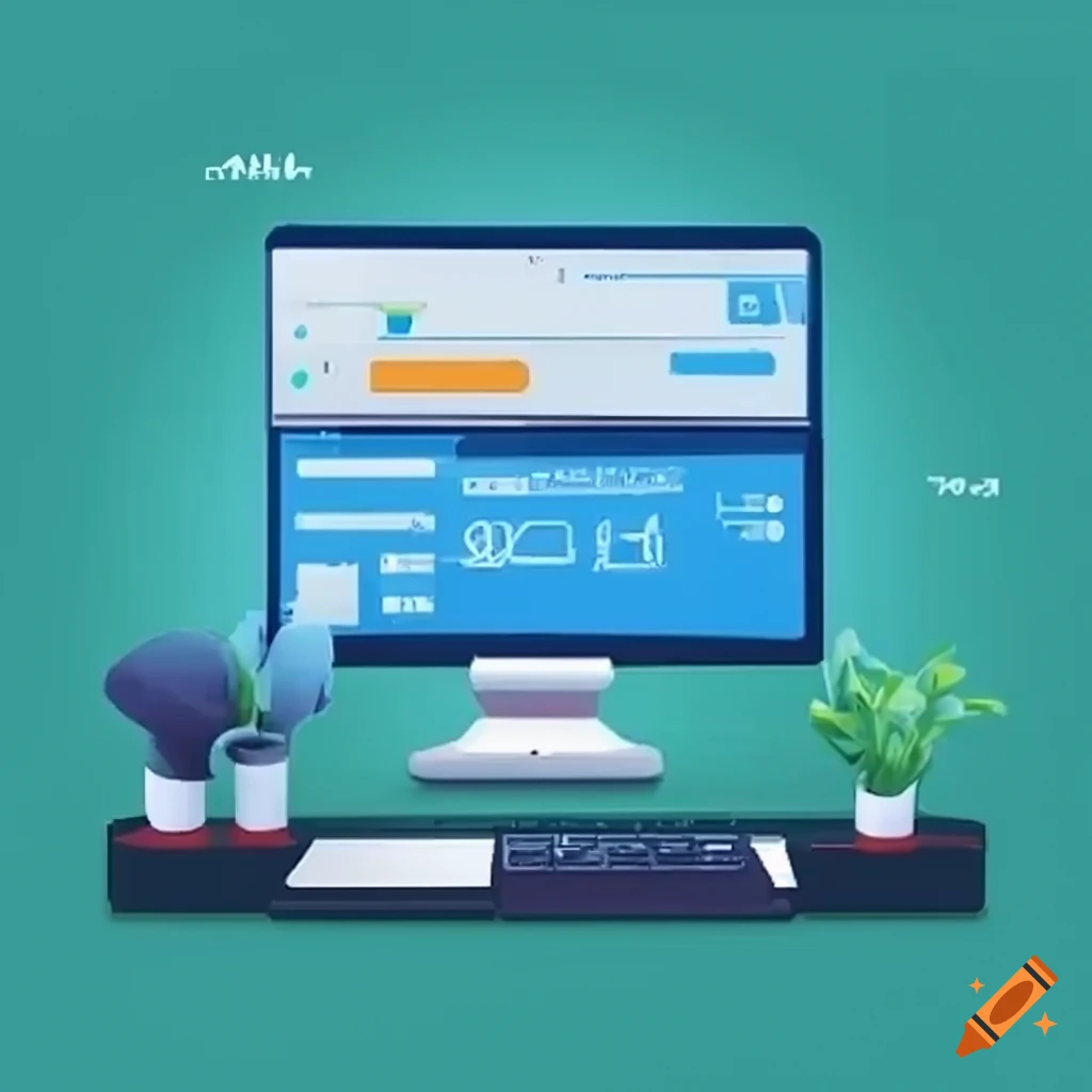 e-learning self-training concept