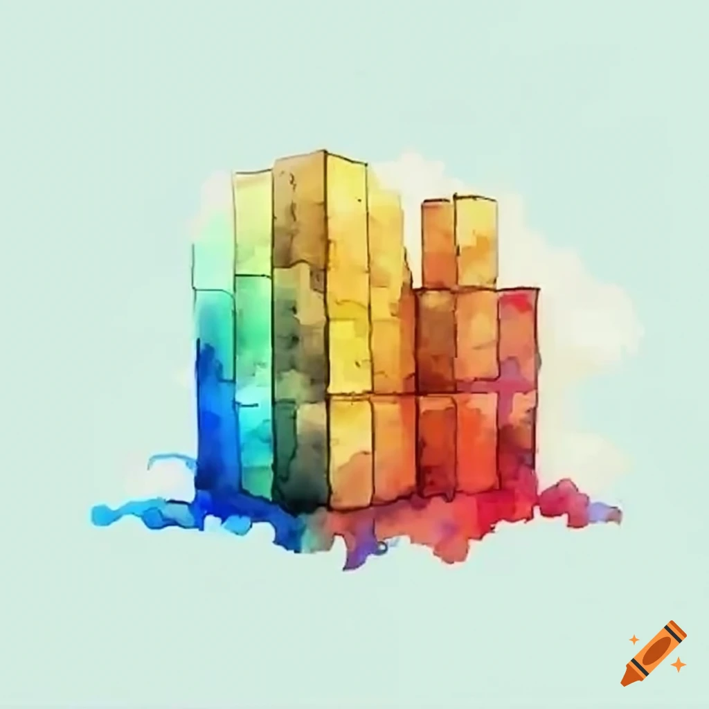 Screenshot of a blockbuilding video game on Craiyon