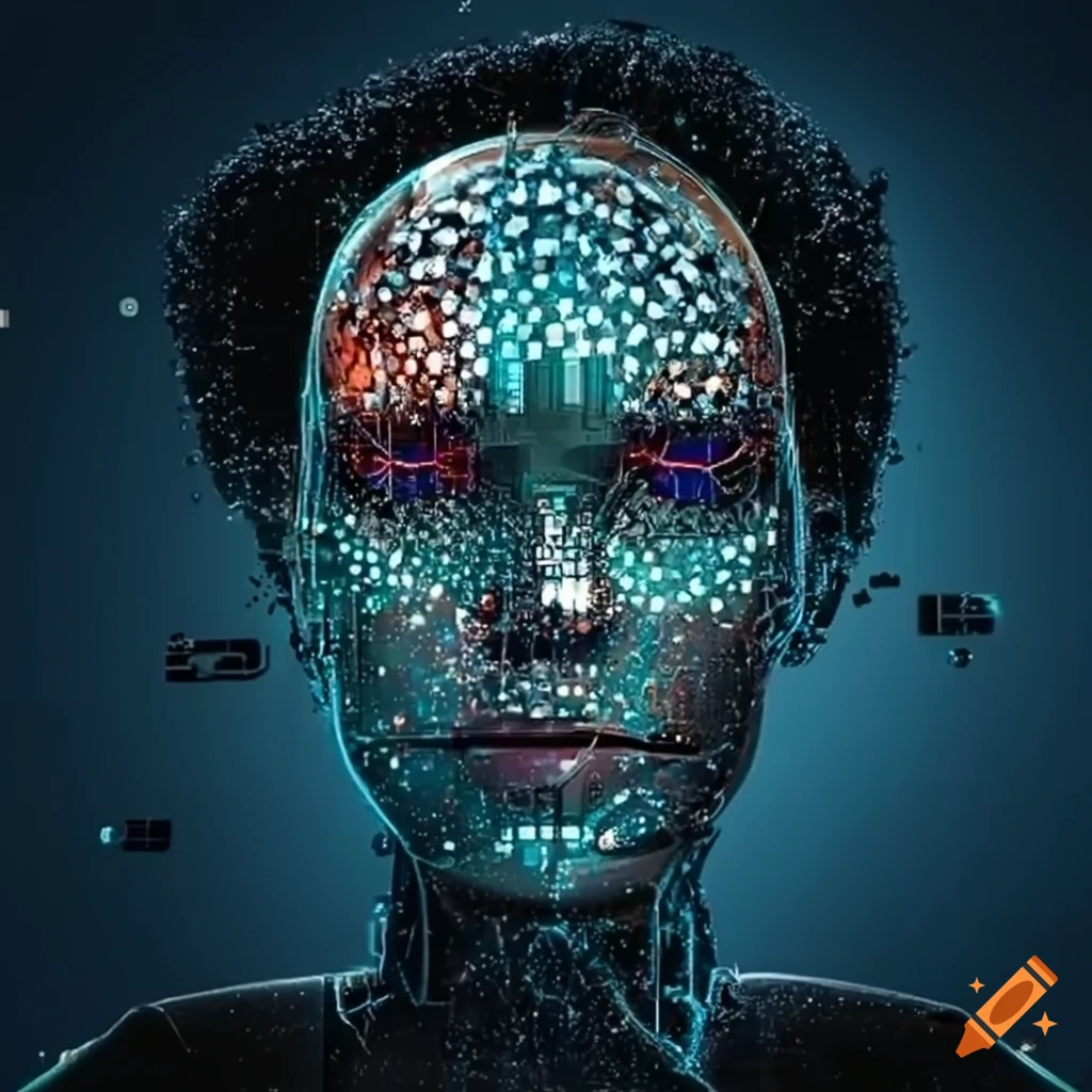 Visually captivating image representing artificial intelligence and ...