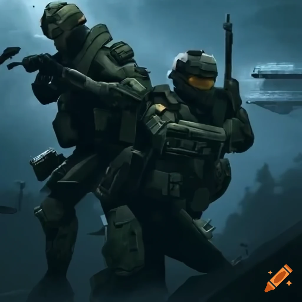 Halo military simulation