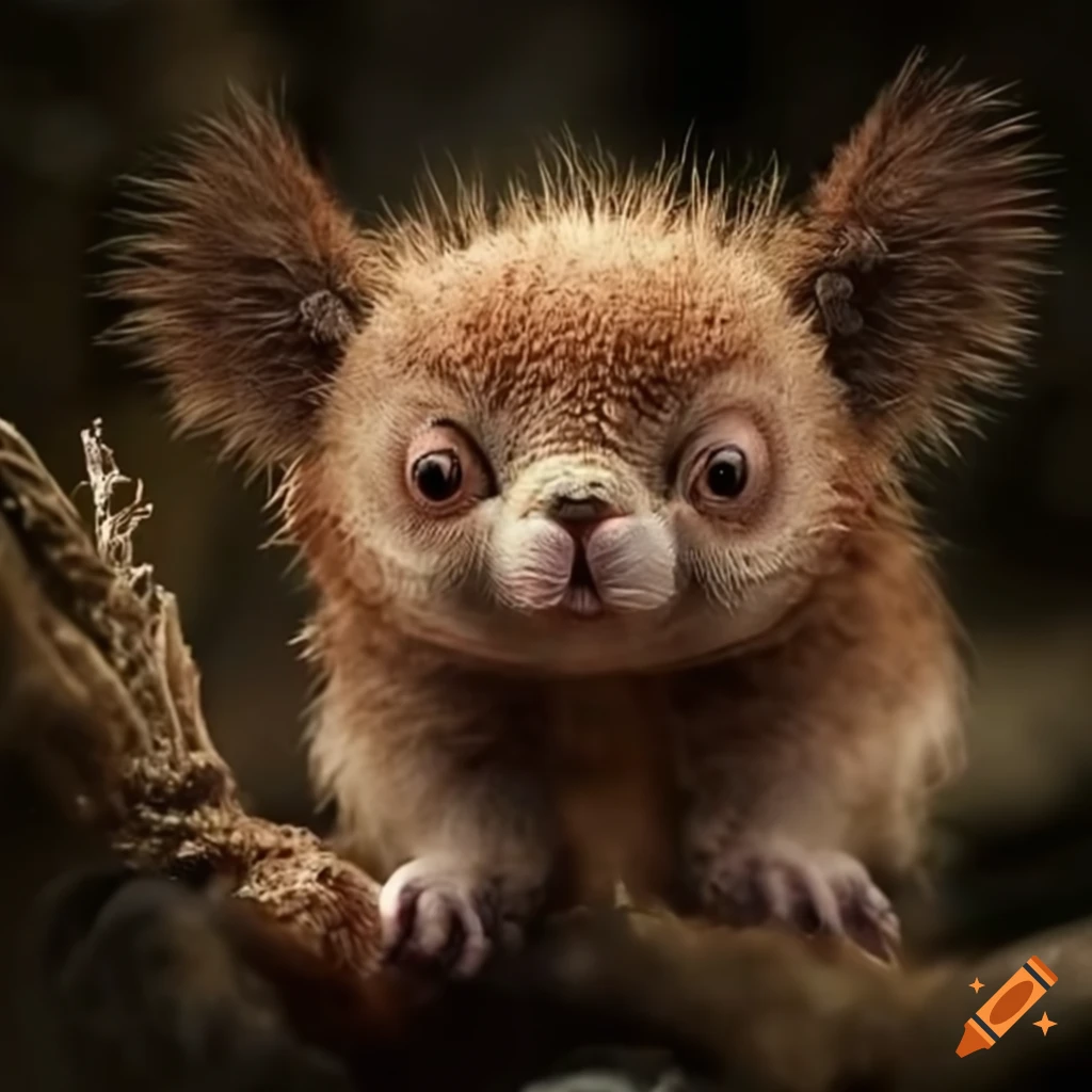 Haeckel Alpine cute animals illustration