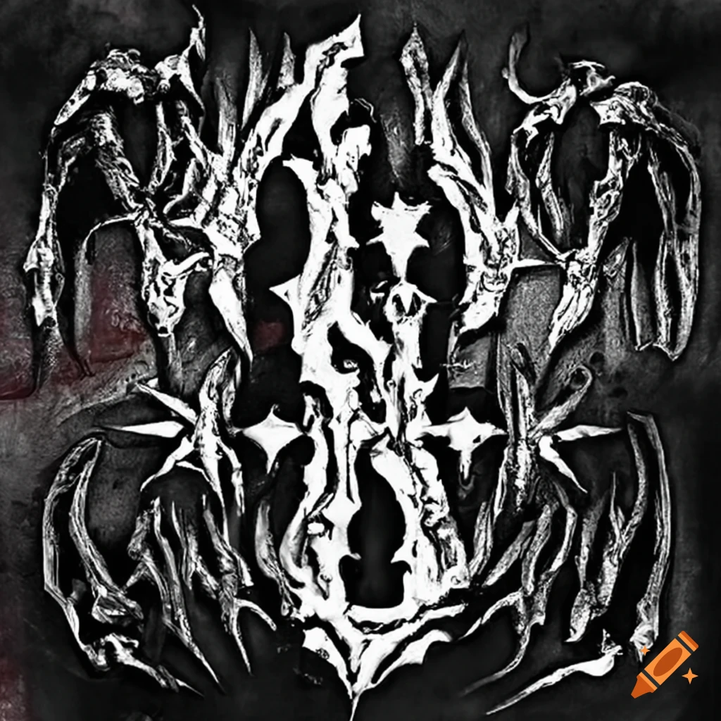metal band logo for Death Heralds