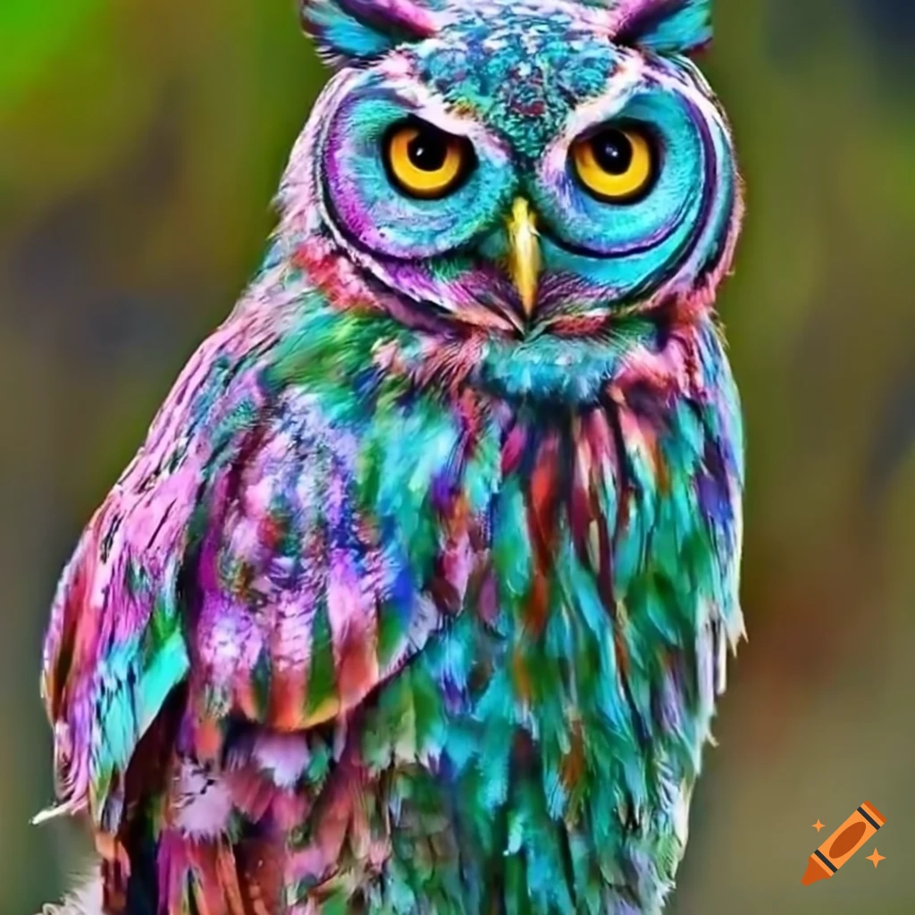Colorful Owl