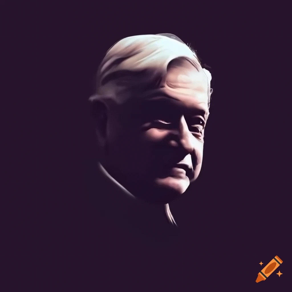 silhouette of Mexico President AMLO
