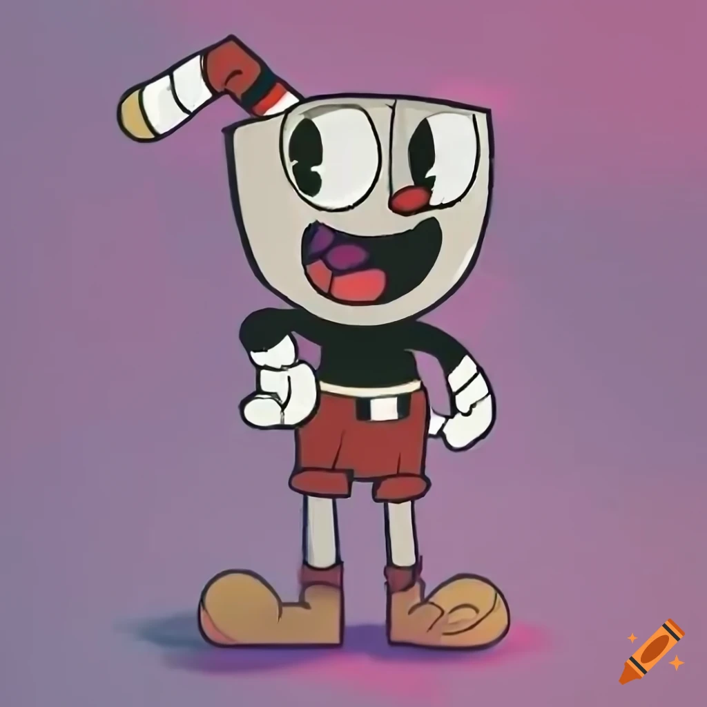 Artwork in the style of cuphead by studio mdhr on Craiyon