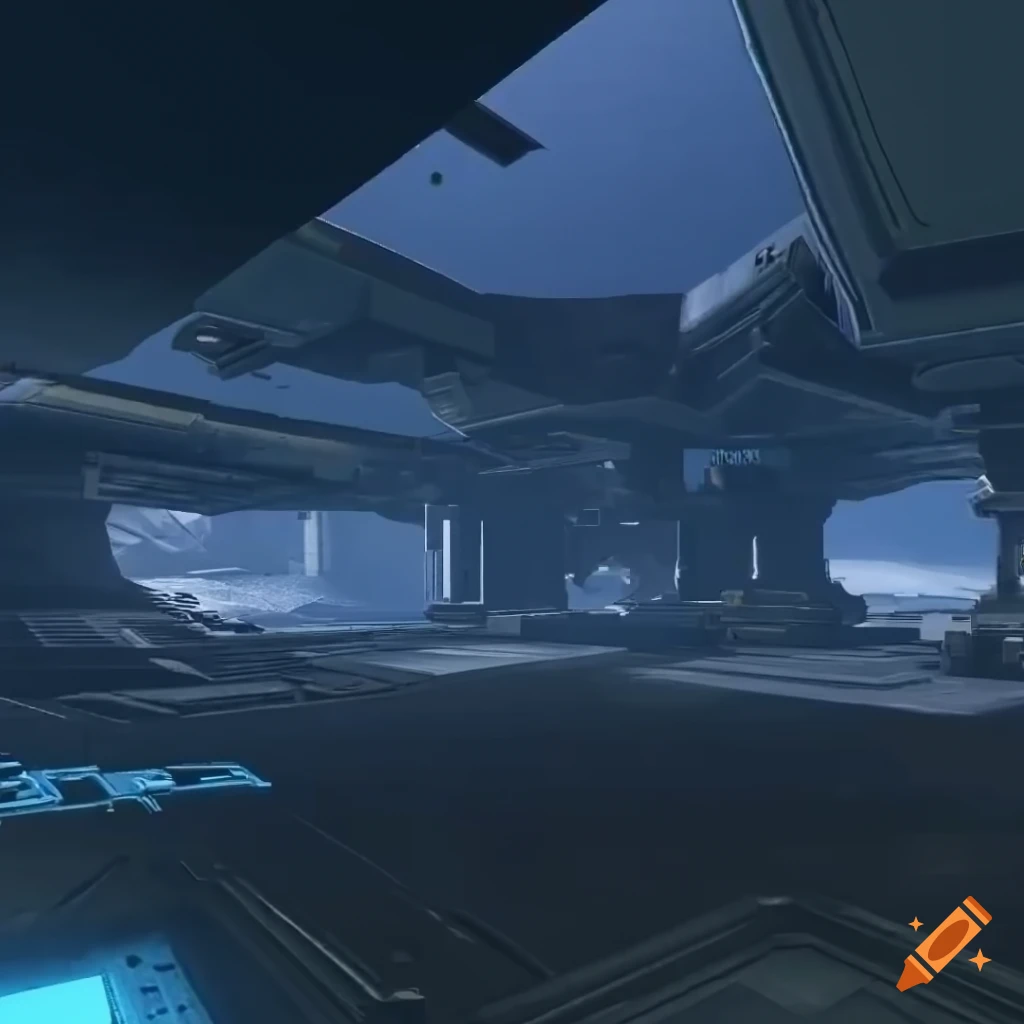 Halo Infinite Multiplayer Map In Forerunner Style On Craiyon 6669