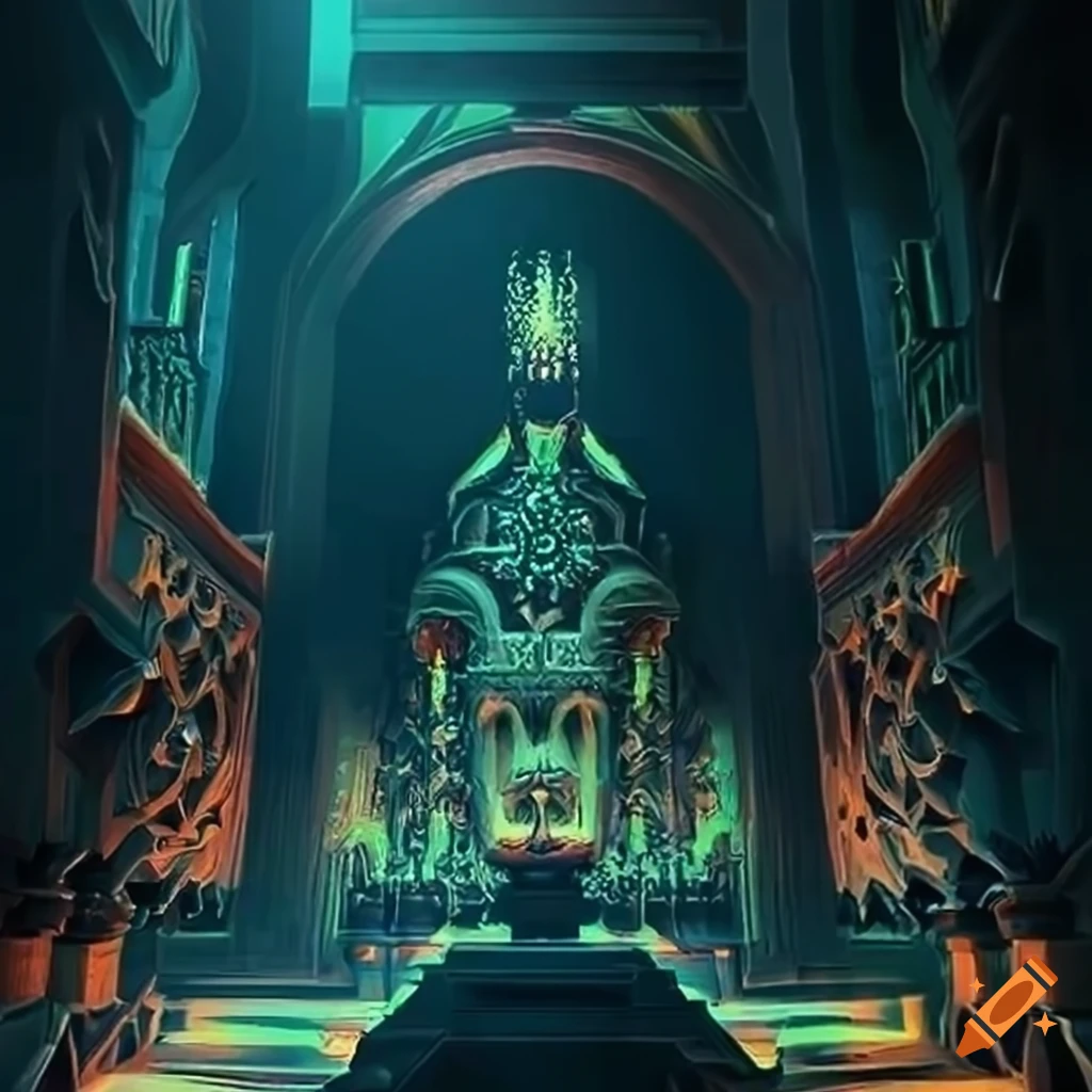 detailed carving in Zelda game style