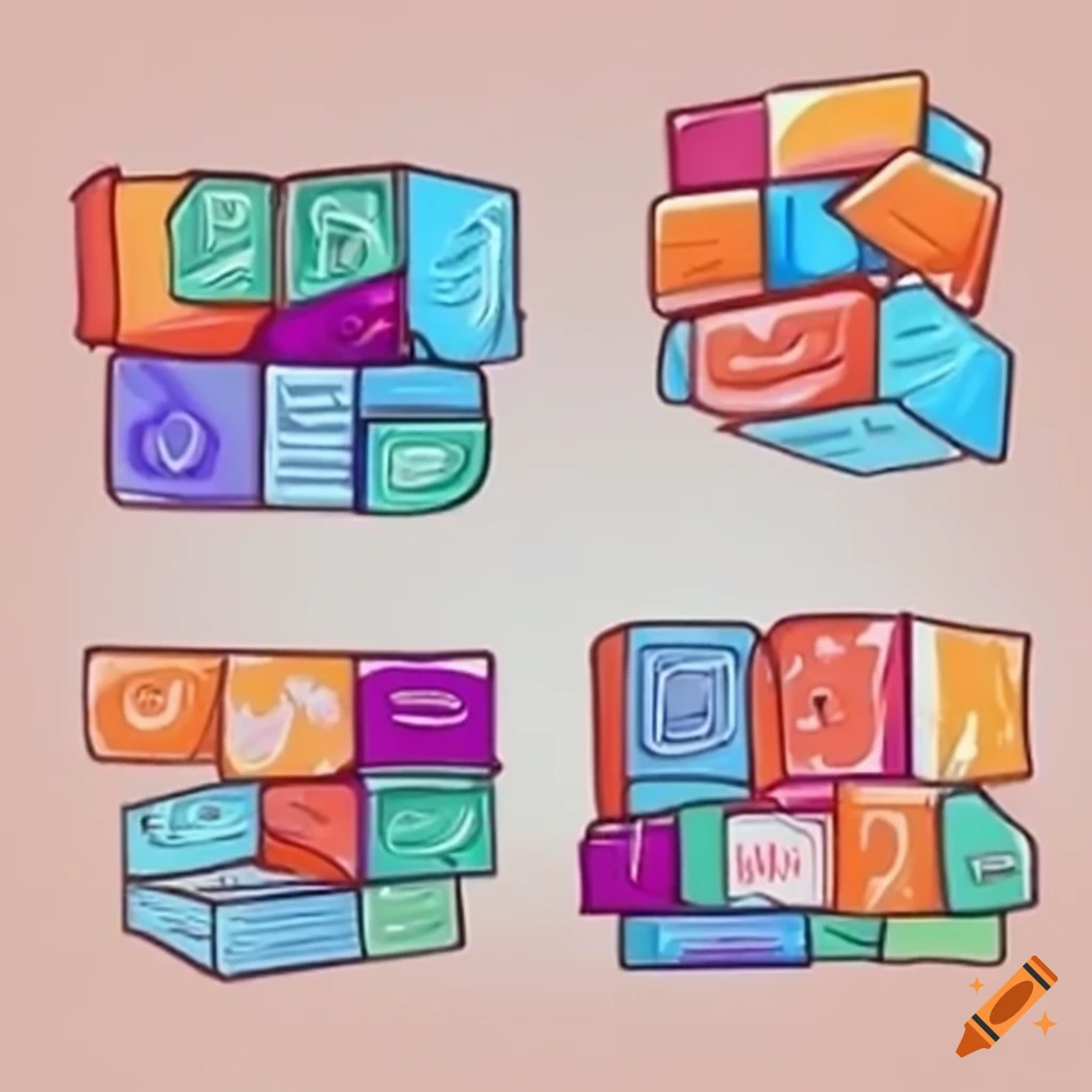 Mobile blocks game screenshot on Craiyon