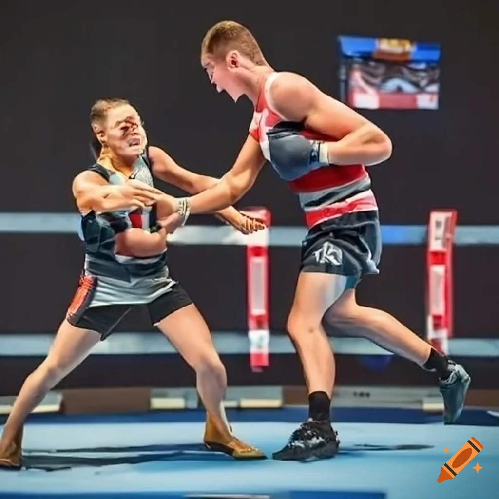 Image Of Intense Competition Between Competitors On Craiyon