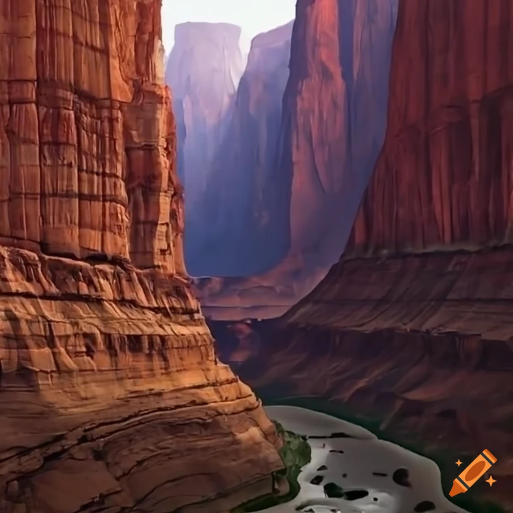canyon filled with spoons