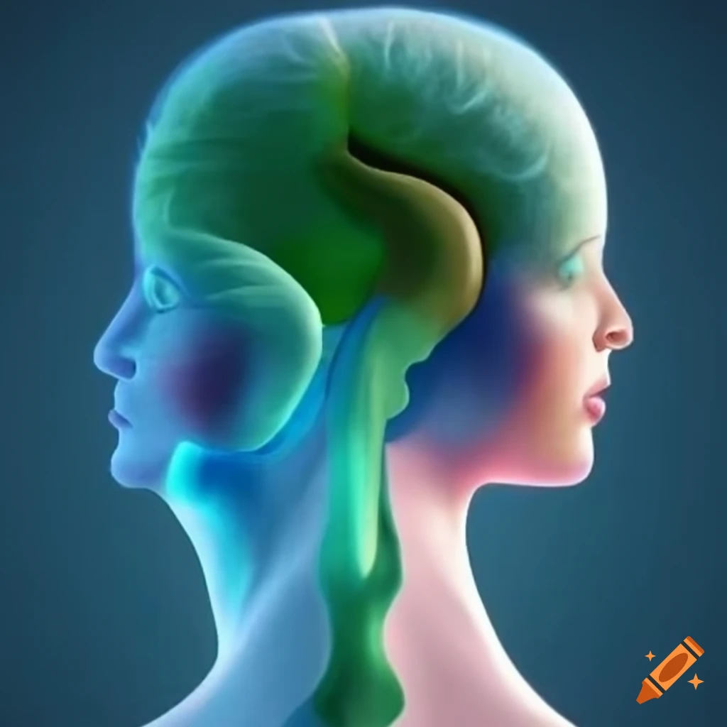 image depicting the evolution of human intelligence