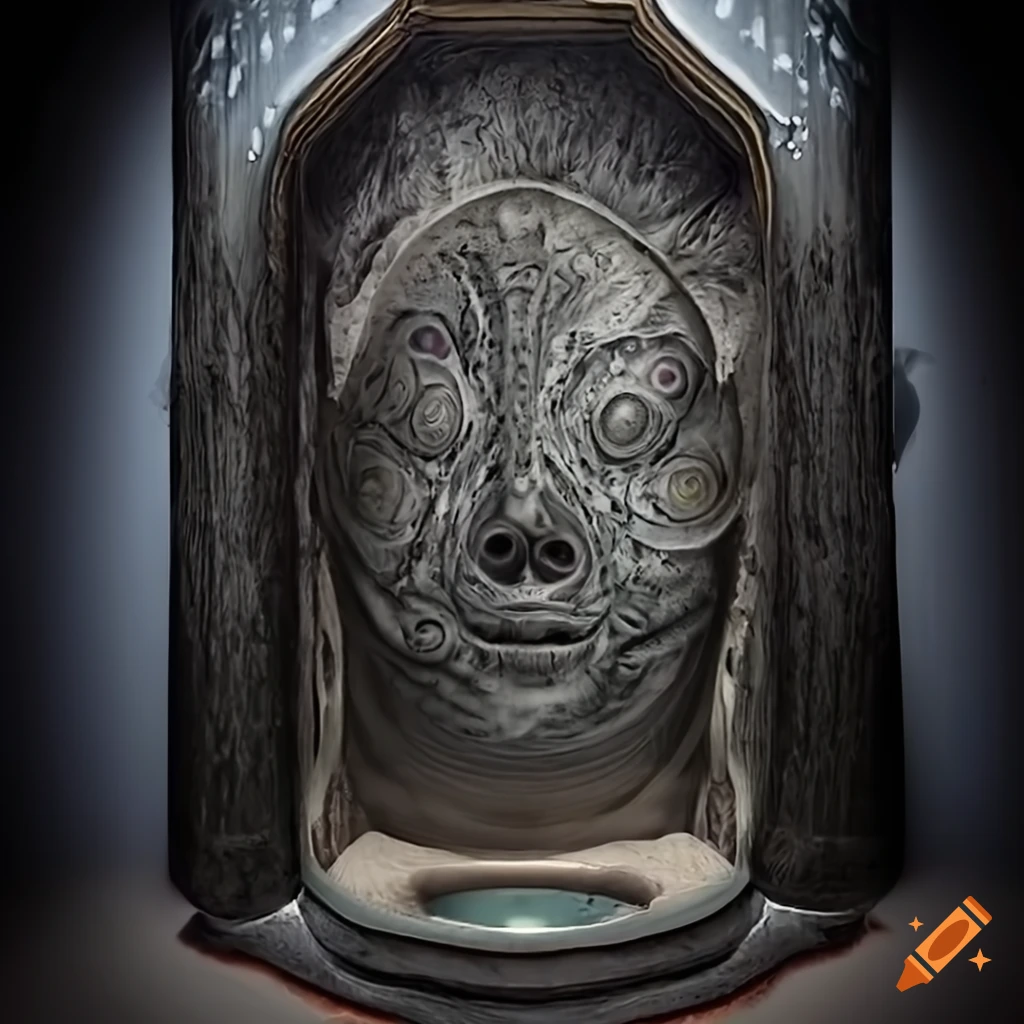 Creepy 2d alien metroid game design on craiyon