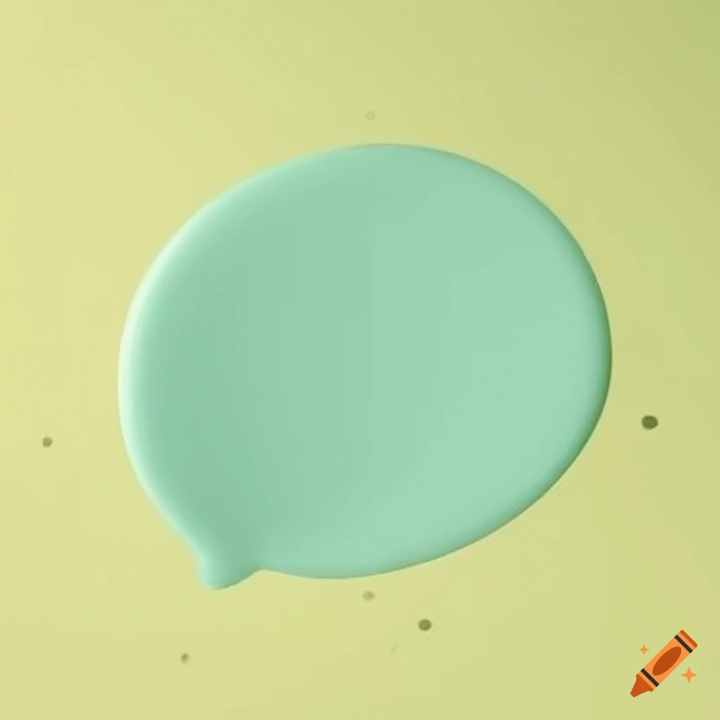 Beige and pastel green color splash on Craiyon