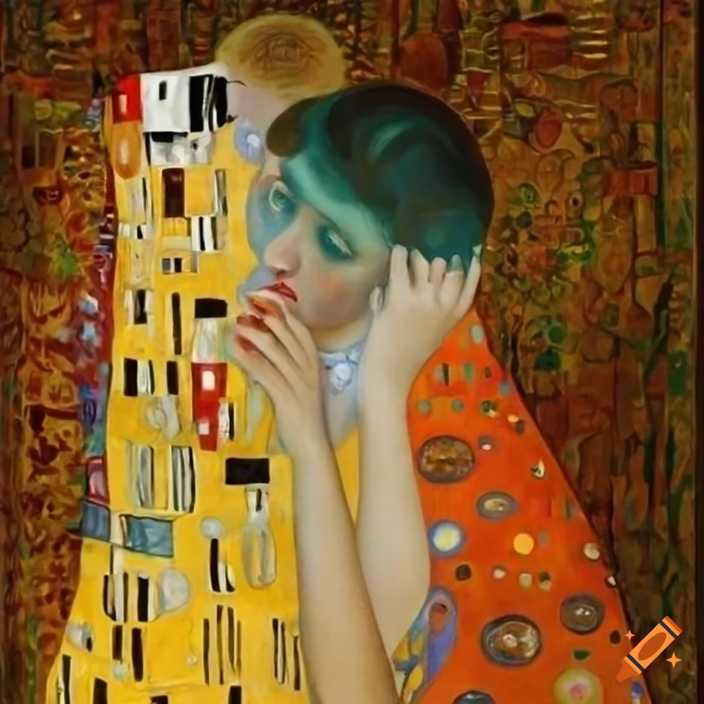 Gustav Klimt s Wall Decor With Birds