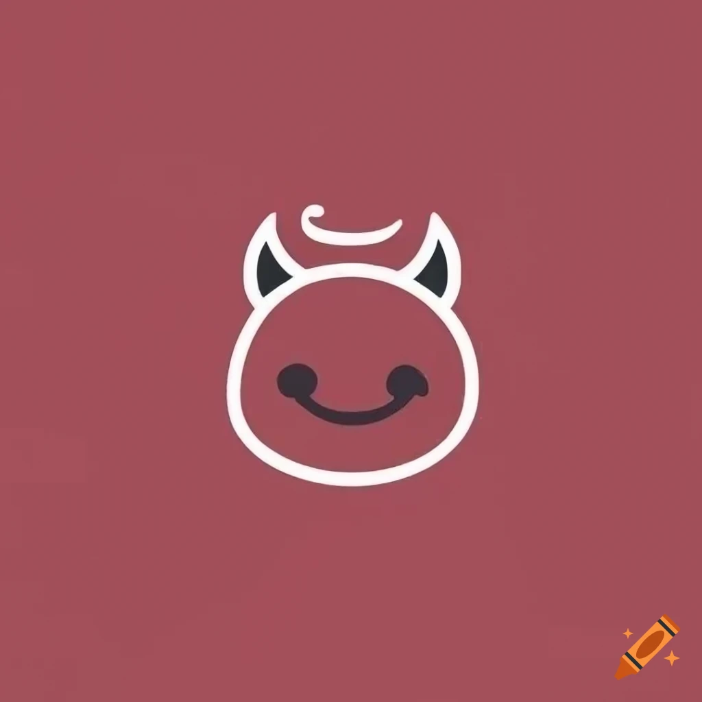 Premium Vector | Devil logo icon design template flat vector