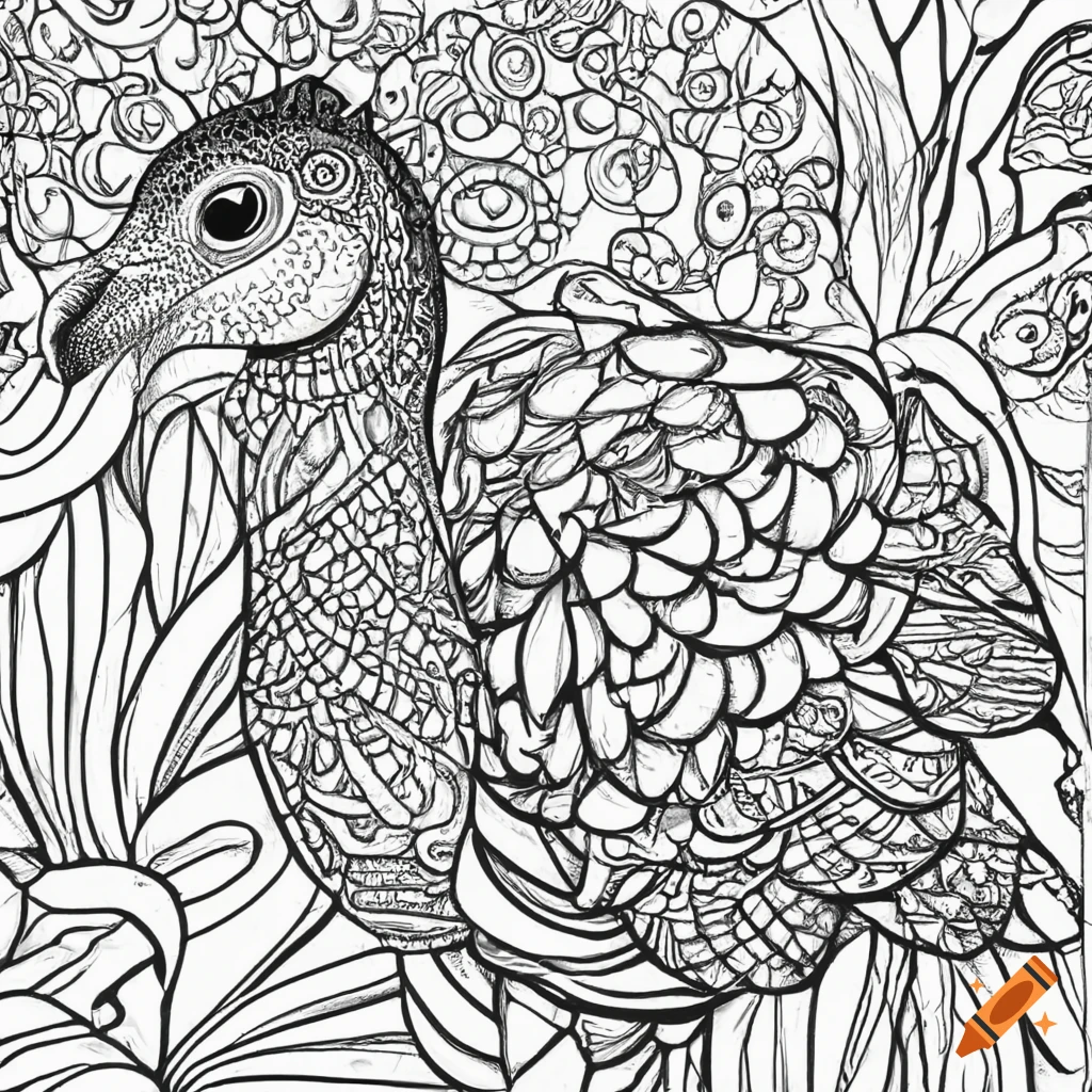 Animal Coloring Book For Adults: A Mindfulness Coloring Book With
