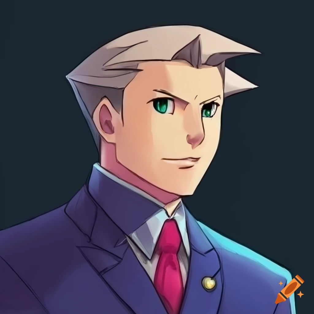 Geiru toneido, a charismatic character from ace attorney game series